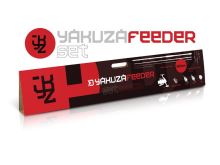 Delphin Feedrový Set Yakuza Prut 3,6 m 100 g 3-díl + Naviják 4T + Příslušenství (1)