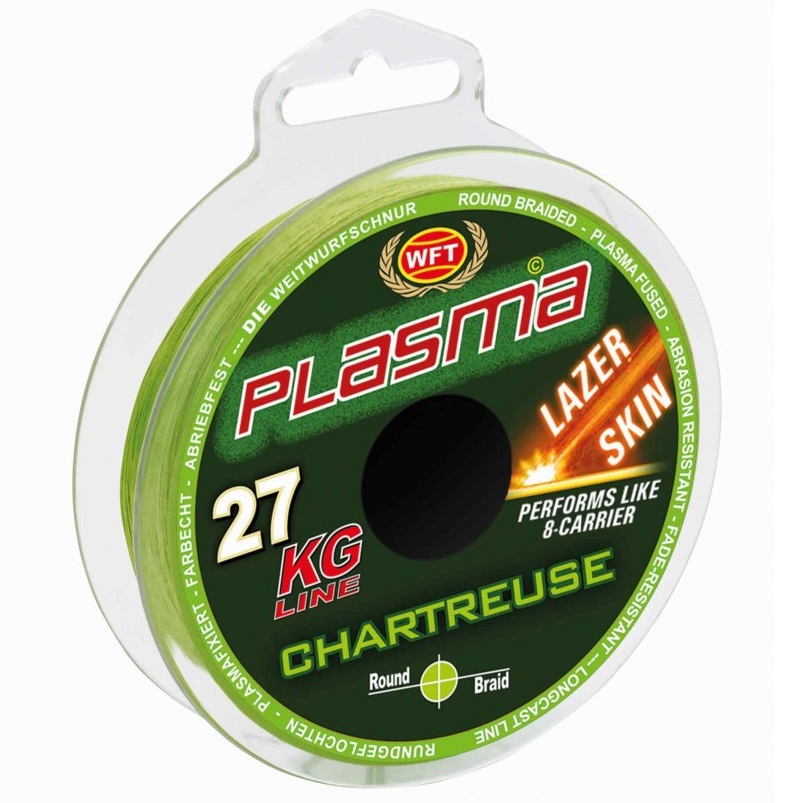 Levně Wft šňůra kg plasma chartreuse 150 m - 0,08 mm 8 kg