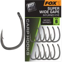 Fox Háčky Super Wide Gape In-Turned Eye 10 ks - Velikost 5