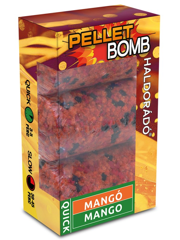 Levně Haldorádó pellet bomb quick - mango