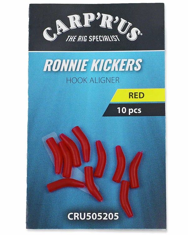 Levně Carp'r'us rovnátko ronnie kickers 10 ks - red