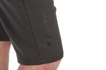 Matrix Kraťasy Black Edition Jogger Shorts Dark Grey Lime (6)