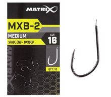 Matrix Háčky MXB-2 Barbed Spade End Black Nickel 10 ks - 16