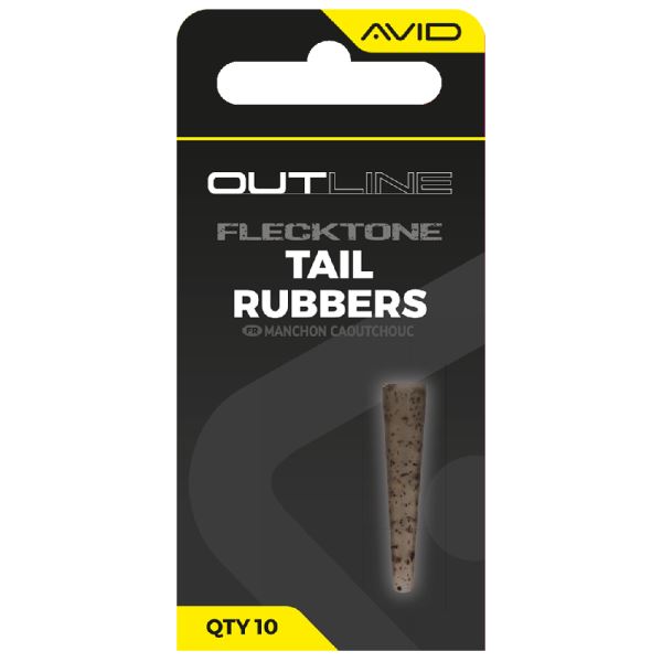 Avid Carp Převleky Na Závěsky Outline FleckTone Tail Rubber