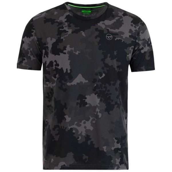 Korda Tričko Black Kamo Tee