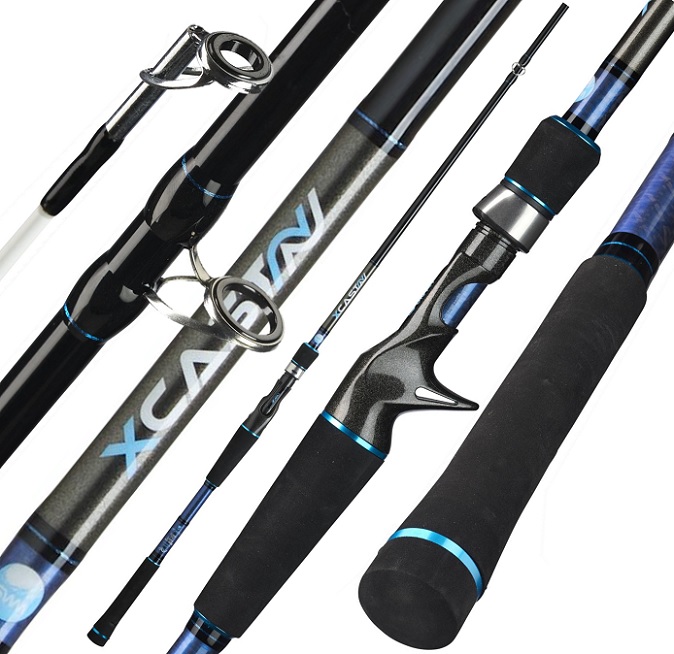 Gunki prut x cast vertical game c xh 2,2 m 50-150 g 2 díly