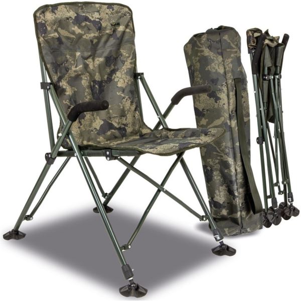 Solar Křeslo Undercover Camo Foldable Easy Chair High
