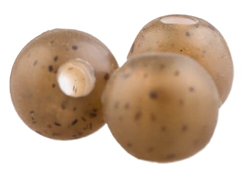 Zfish gumové korálky rubber beads 20 ks - průměr 8 mm