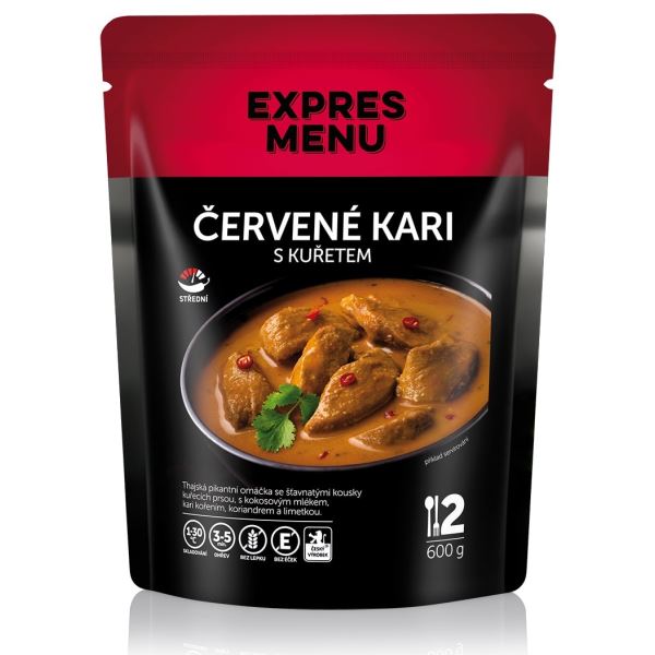Expres Menu Červené Kari S Kuřetem 600 g