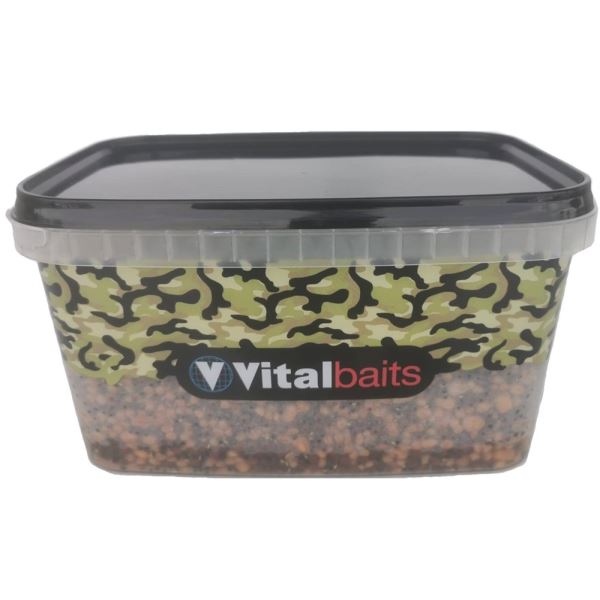 Vitalbaits Partikl Prepared Particles Mix Bucket 3 kg