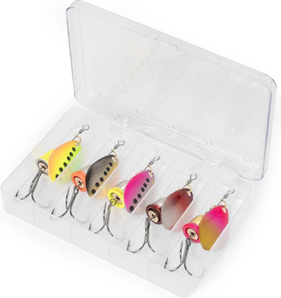 Zebco třpytka demonic buzz spinner set 9 g 5 ks