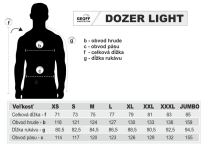 Geoff Anderson Bunda Dozer Light Modrá (14)