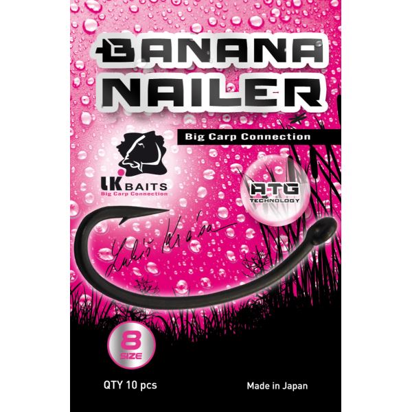 LK Baits Háčky Banana Nailer Size 8 (10ks)