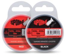 Spomb Ujímaný Šokový Vlasec Tapered Braided Leaders 3x10 m 50-20 lb Spomb Ujímaný Šokový Vlasec Tapered Braided Leaders 3x10 m 50-20 lb