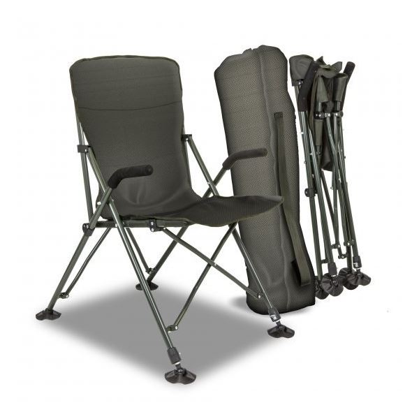 Solar Křeslo Undercover Green Foldable Easy Chair High