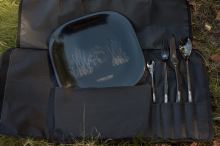 Prologic Talíř S Příborem Blackfire Dinning Set (8)