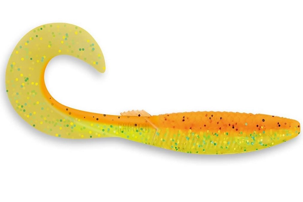 Rapala gumová nástraha crushcity the curl fire flame - 14,7 cm 15,1 g 4 ks