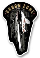 4ANGLERSDESIGN Samolepka 90 Urban Zone 4ANGLERSDESIGN Samolepka 90 Urban Zone