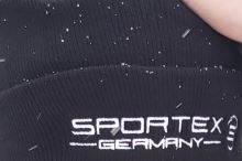 Sportex Zimní Čepice s Logem Černá (4)