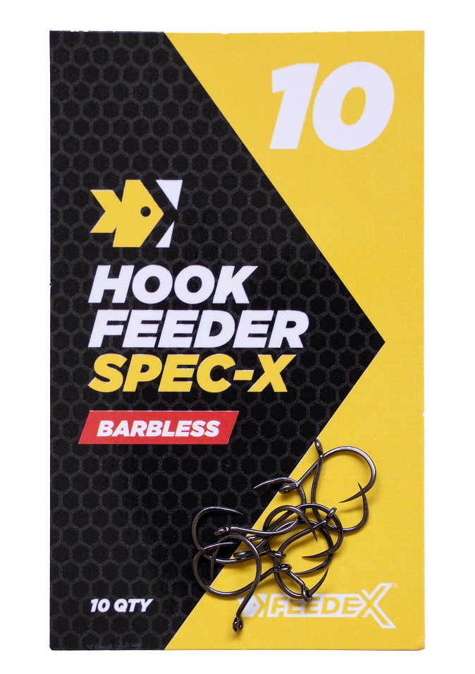 Levně Feeder expert háčky spec-x hook bez protihrotu 10 ks - velikost 12