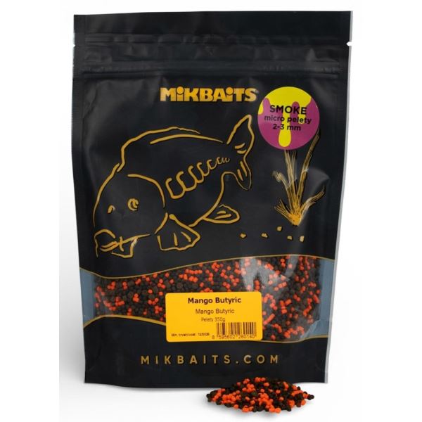 Mikbaits Smoke Micro Pelety 2-3 mm 350 g