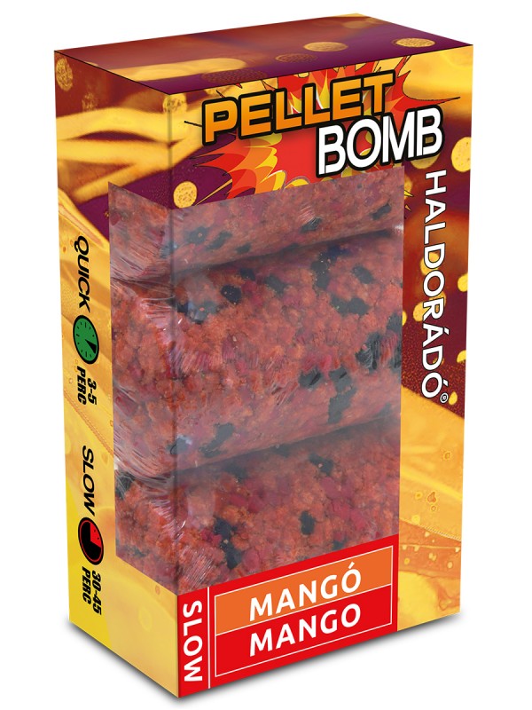 Levně Haldorádó pellet bomb slow - mango