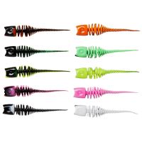 Dam Gumová Nástraha Effzett Garlic Trout Lure UV Orange/Black 6 cm 10 ks (3)