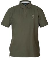 Fox Triko Collection Green Silver Polo Shirt
