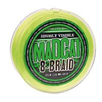 Madcat Splétaná Šňůra 8- Braid - Průměr 0,35 mm / Nosnost 29,5 kg / Návin 270 m / Barva zelená