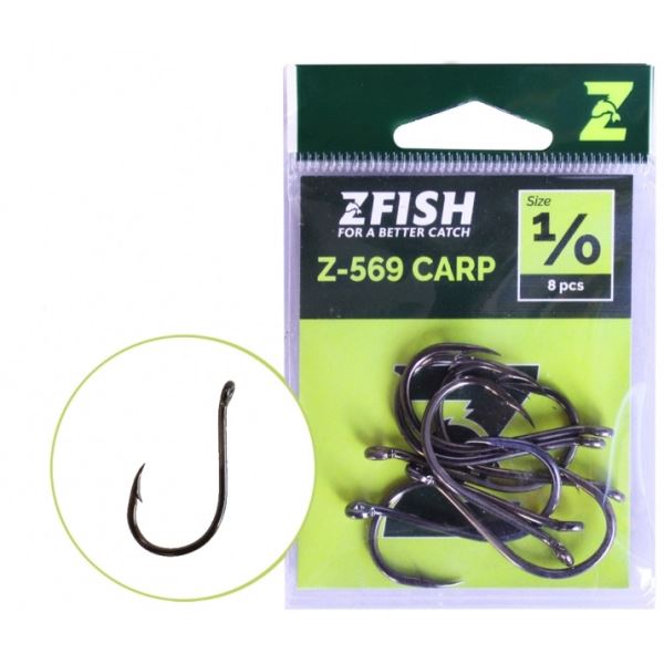 Zfish Háčky Carp Hooks Z-569