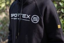 Sportex Rybářská Mikina s Kapucí Černá (3)
