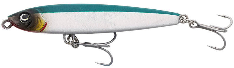 Levně Savage gear wobler jig pencil micro z s holo green - 5,6 cm 15 g