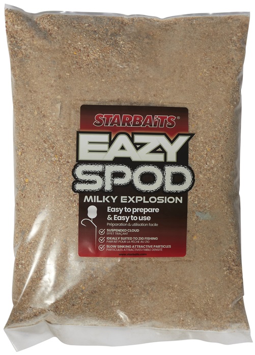 Starbaits spod mix eazi 5 kg - milky explosion