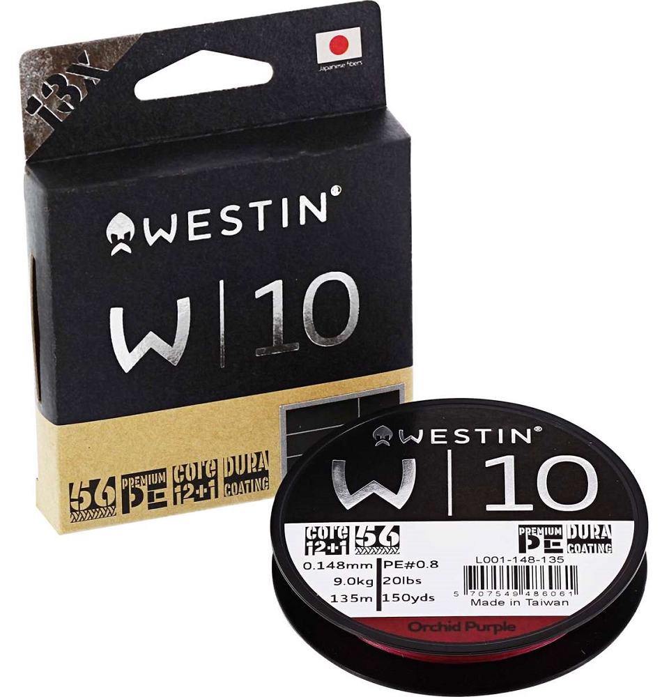 Levně Westin splétaná šňůra w10 13 braid orchid purple 135 m - 0,305 mm 28,9 kg