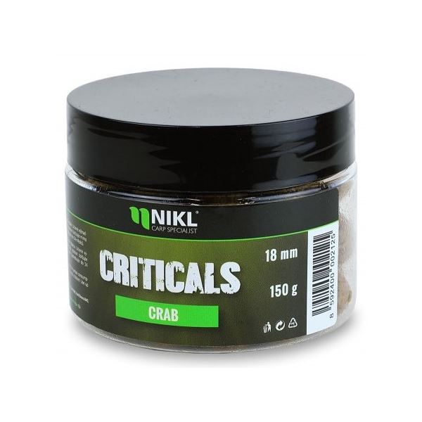 Nikl Criticals boilie Crab 150 g