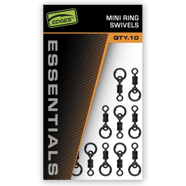 Fox Obratlík Edges Essentrials Edges Mini Ring Swivel 10 ks