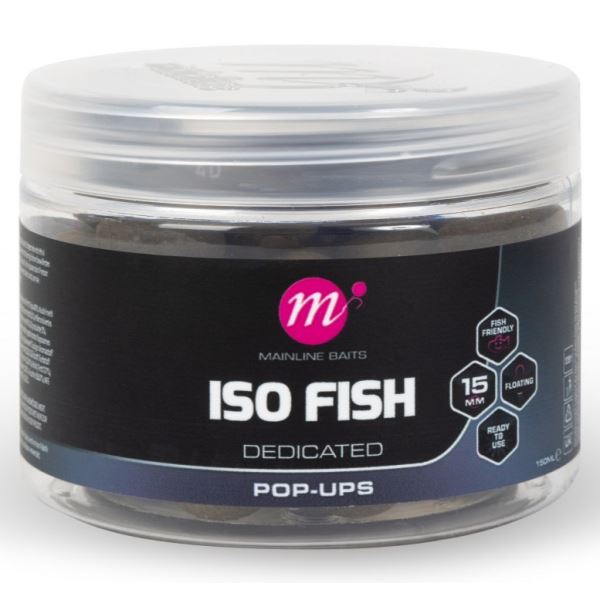 Mainline Plovoucí Boilie Pop-Ups ISO Fish 150 ml