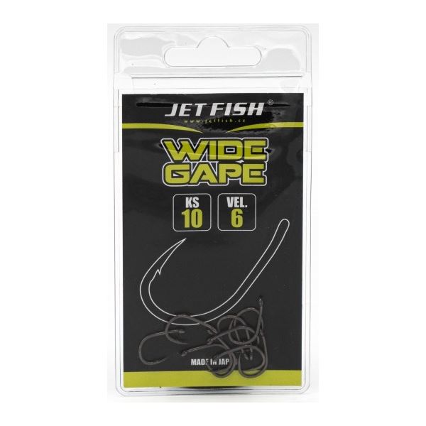 Jet Fish Háčky Wide Gape 10 ks