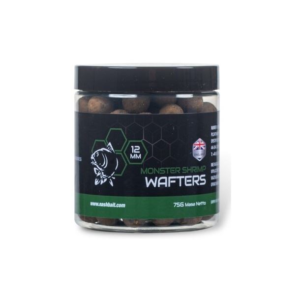 Nash Vyvážené Boilie Wafters Monster Shrimp