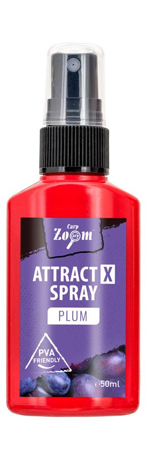 Levně Carp zoom sprej atractx spray 50 ml - švestka