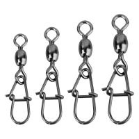 Savage Gear Obratlík s Karabinkou Eggsnap Swivel XXS 10 ks 14 kg (1)