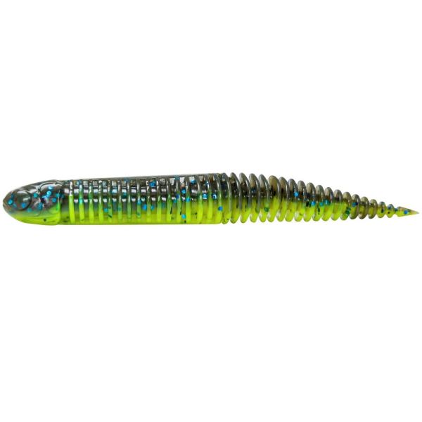 Savage Gear Gumová Nástraha Ned Dragon Tail Slug Chartreuse Pumpkin 5 ks