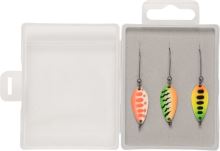 Zebco Plandavka Magic Trout Flashy Spoon Set 3.2 g 3ks (4)