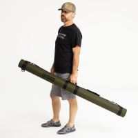 Adventer & Fishing Cestovní Tubus Na Pruty Dark Green Khaki (10)