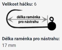 RedBass Bezprotihrotá Jigová Hlavička Sickle 5 ks 6 (3)