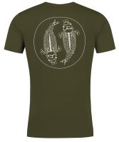 Korda Tričko Womens Mandala T-Shirt Dark Olive - XS