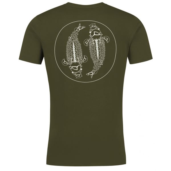 Korda Tričko Womens Mandala T-Shirt Dark Olive