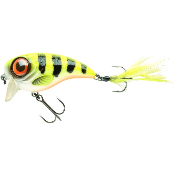 Spro Wobler Pomalu Plovoucí Fat Iris 60 Hot Perch 6 cm 17 g