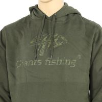 Giants Fishing Mikina S Kapucí Zelená Camo Logo (3)