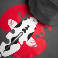 Kumu Mikina Rising Sun Šedé (2)